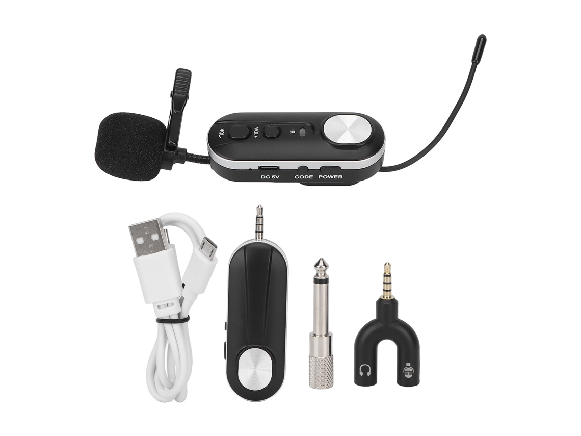 Micrófono De Solapa Inalámbrico Plug And Play Mini Clip Para Teléfono Móvil, Profesor, Vlogger