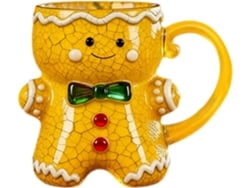 Adorables tazas navideñas de resina con tazón incorporado para bebidas frías y calientes, té, jugo, CHABERLU