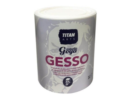 Gesso Primer Blanco Goya 1 Lt TITAN ARTS