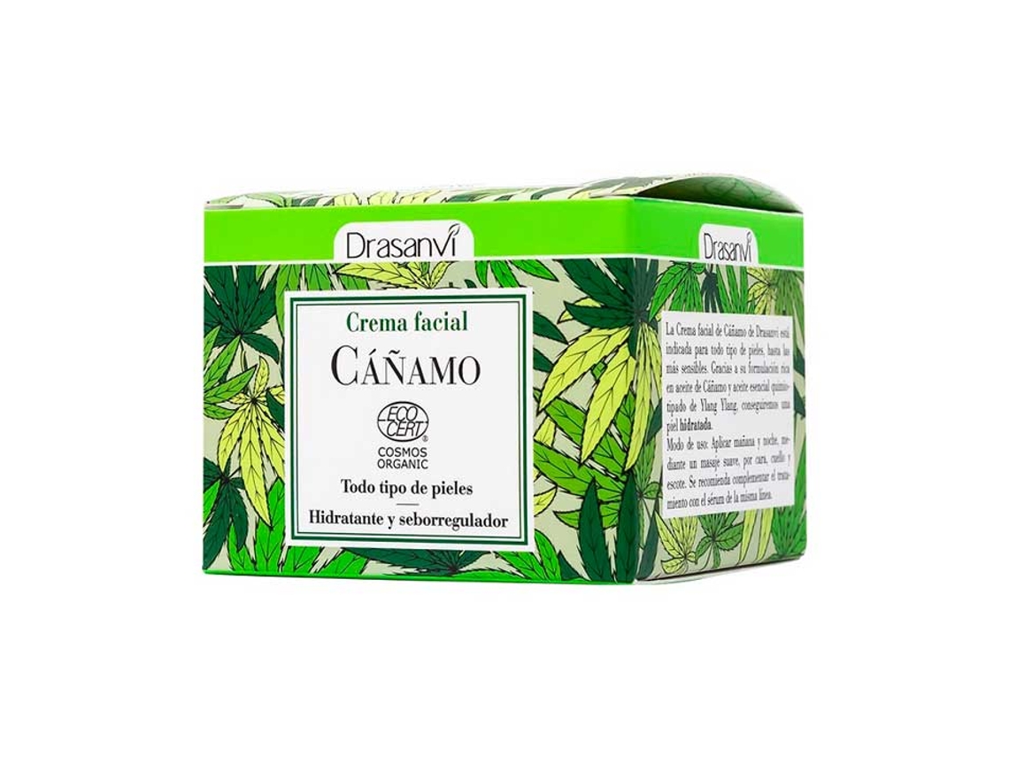 Crema Facial DRASANVI Cáñamo Bio (50 ml)