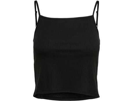 Only Larra Crop Braces T-Shirt
