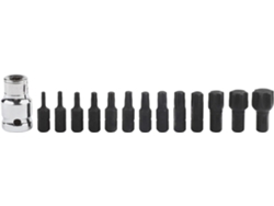 Juego de 14 vasos Torx con llave de carraca de 1/2" CHABERLU