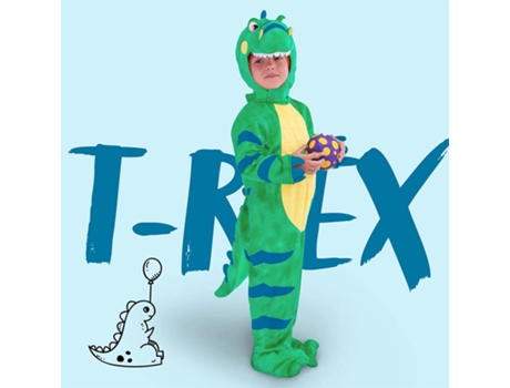 Disfraces de dinosaurios para niños cosplay de Halloween disfraces de reptiles (150CM)