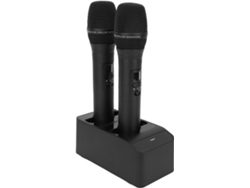 Sistema De Micrófono Inalámbrico Profesional Con Karaoke Manual