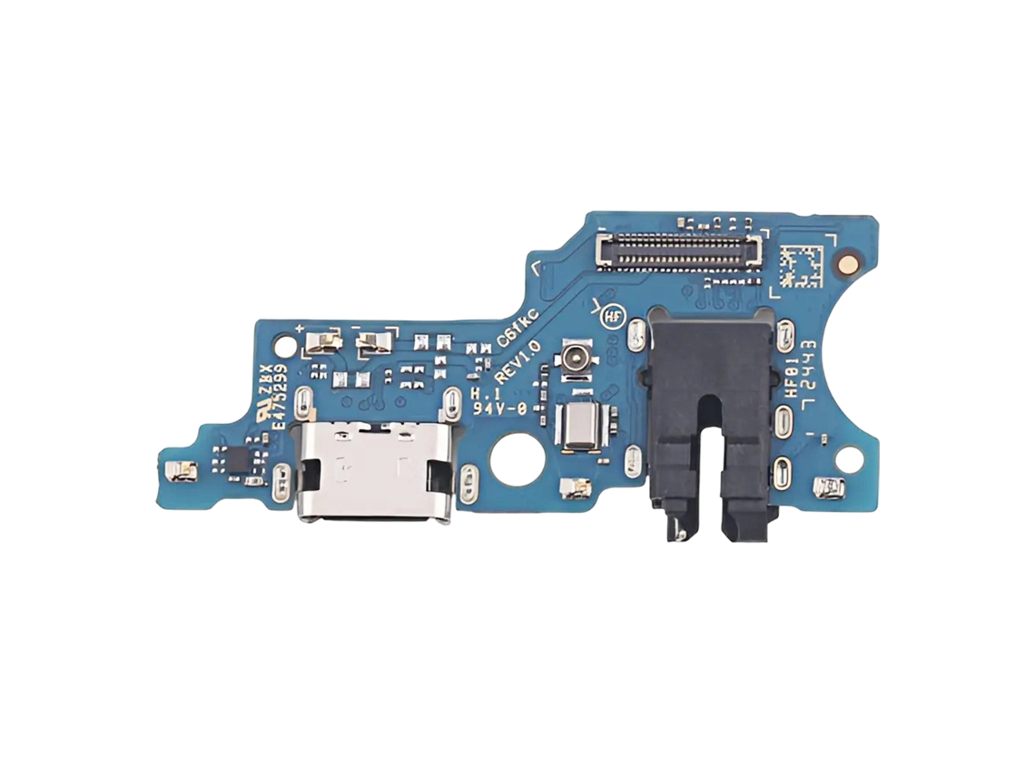 Conector de carga USB C para Samsung Galaxy A06, original, negro.