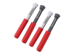 Juego De 4 Herramientas 2 En 1 De Acero Inoxidable Para Extraer Huesos De Frutas Con Pelador Profesional.