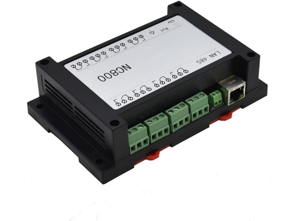 Módulo Controlador De Relé De Red Para Control De Hogar Inteligente 250v Ca Negro