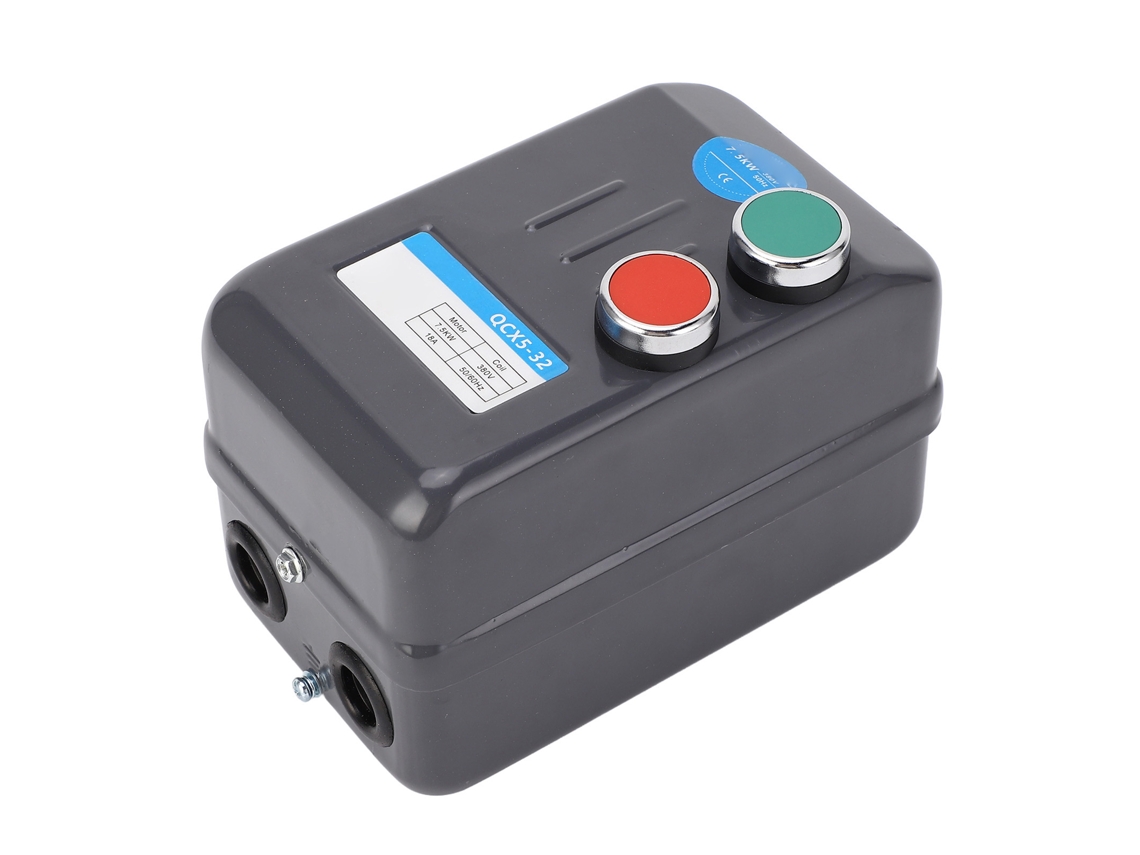 Chave De Controle De Partida Magnética Para Motor Elétrico 7.5kw Trifásico 380v 14-22a Compressor De Ar