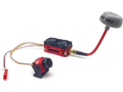 Módulo Transmisor Analógico De Largo Alcance Con Vtx De Cámara De 1500 Tvl, 5.8g, 48 Canales Y 5 W Para Transmisión Inalámbrica.