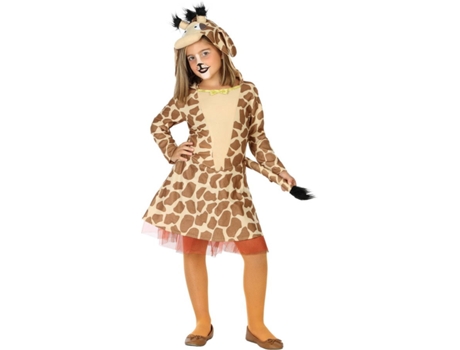 Disfraz de Niña DISFRAZZES Jirafa (Talla: 10 a 12 años)