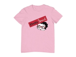 Gafas de Betty Boop. Guapa. Inteligente. Camiseta de hombre.