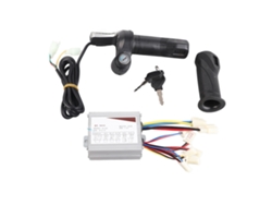 Controlador De Velocidad De Motor De 24 V 500 W Con Acelerador Y Llave Para Bicicleta, Triciclo Y Motocicleta Eléctrica.