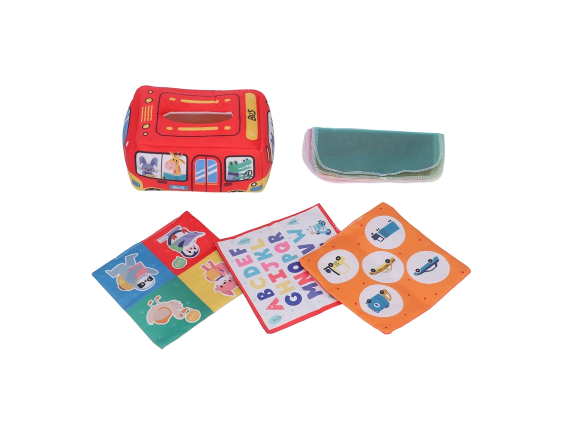 Yncm-juguete Caja De Pañuelos Para Bebés, Juguete Sensorial Para Bebés Y Niños Pequeños