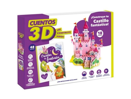 Cuento 3D Y Construcción Castillo Fantástico PLAYTIME