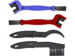 Juego De 4 Cepillos Para Limpiar Cadenas De Motocicletas/bicicletas/mtb, Herramientas