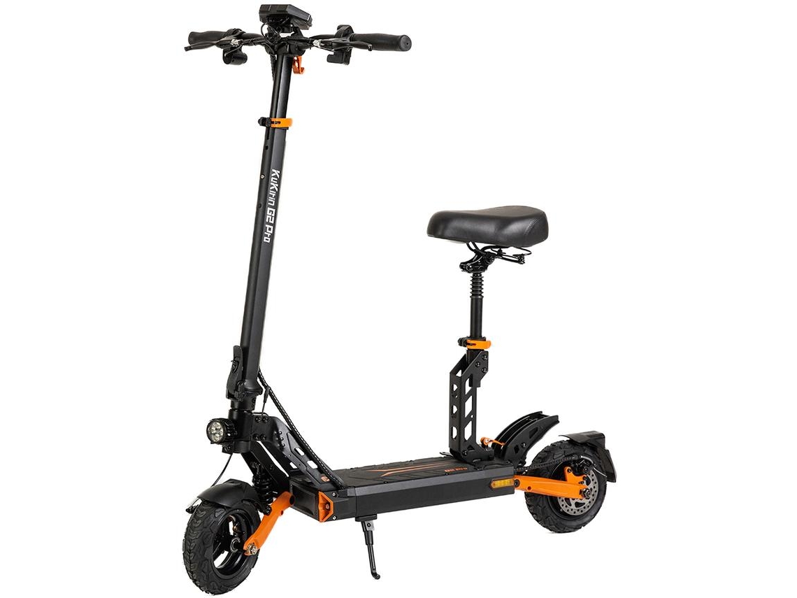 Patinete Elétrico KUKIRIN G2 Pro (600 W - Autonomía: 55 Km - Negro)