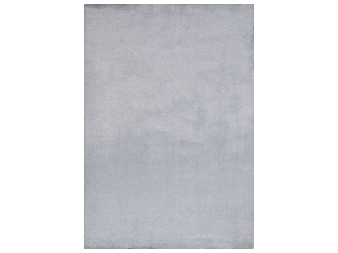 Alfombra BELIANI Mirpur de Poliéster Gris 160x230