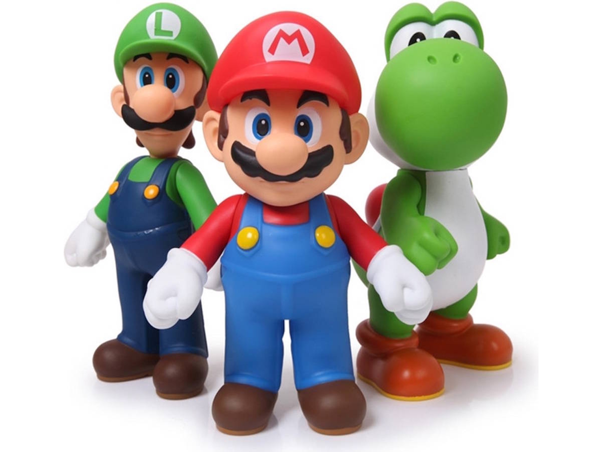 3 Figuras Super Mario Bros EASTVAPS 11-12cm