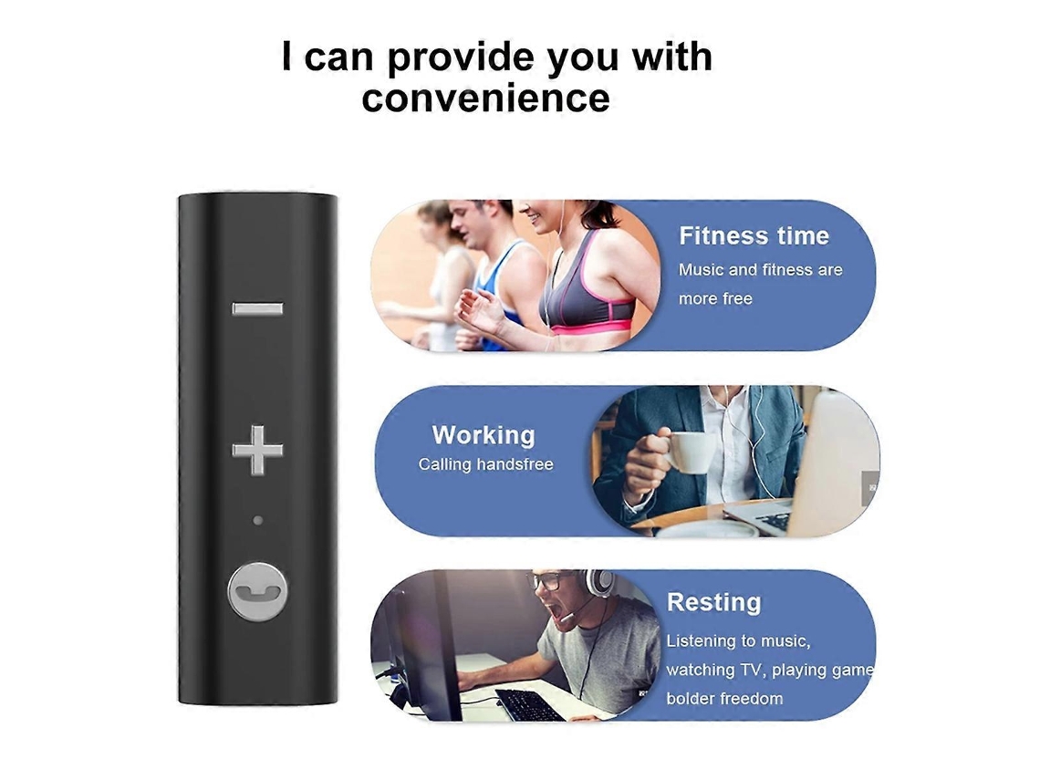 Adaptador inalámbrico Bluetooth 5.0 Receptor de audio para coche Receptor Bluetooth Rosewell