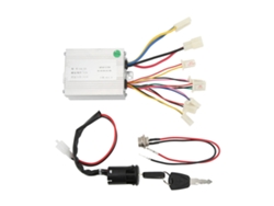 Omni-controlador De Motor De Cepillo 12v 500w Para Bicicleta Eléctrica Con Candado Y Puerto De Carga