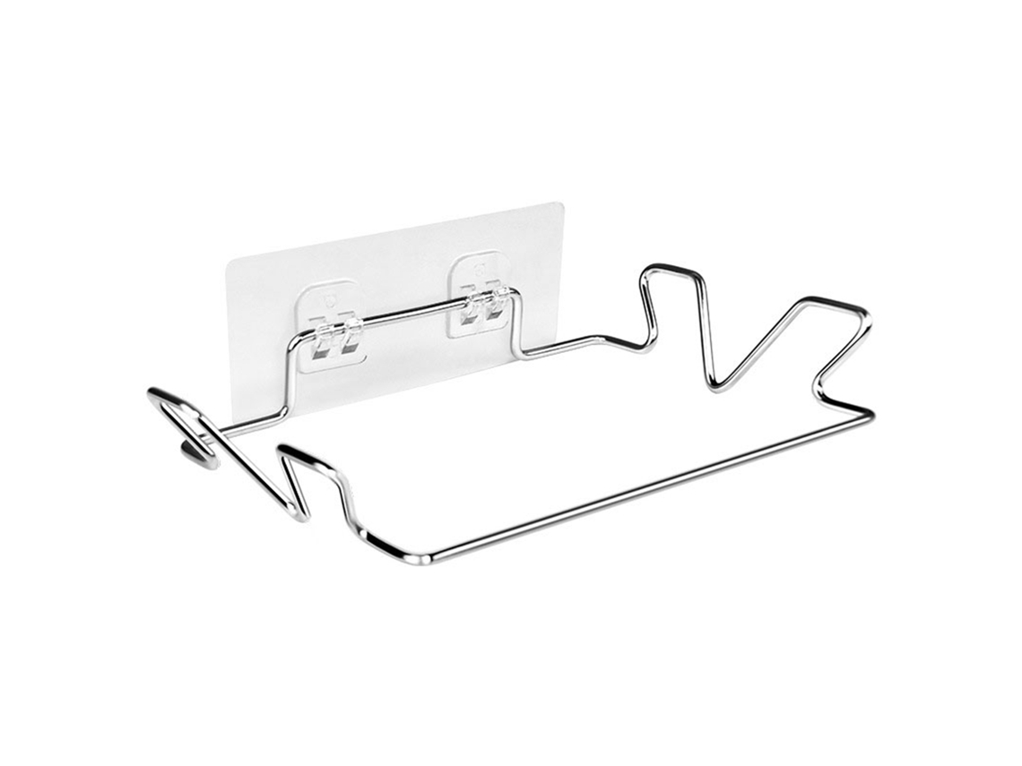 Perchero colgante para bolsas de basura, percha multifuncional de acero inoxidable