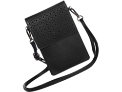 Bolso Bandolera Para Mujer Ciieeo Para Teléfono Móvil, Bolso Bandolera De Piel Sintética Resistente Con Ventana