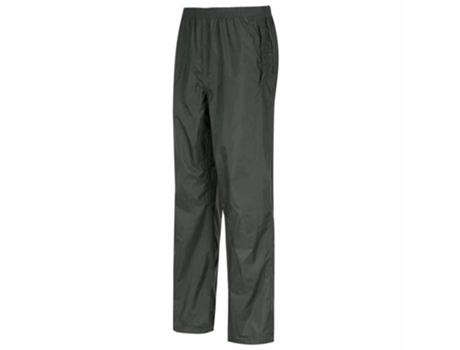 Pantalones para Hombre REGATTA Pack It Overtrousers Gris para Montaña (S)