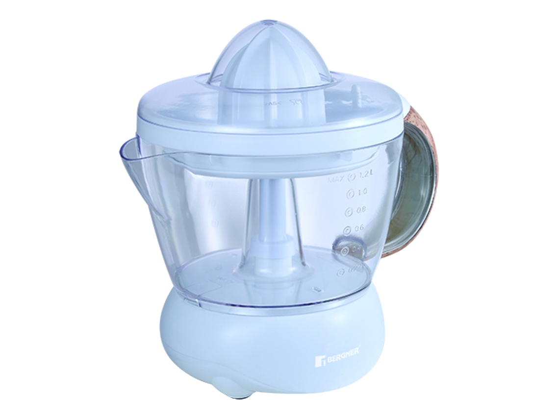 Exprimidor BERGNER Naturally 40W (1.2L - Blanco)
