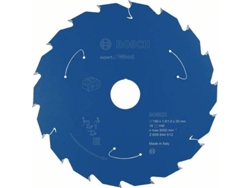 Disco de Sierra Circular BOSCH Para Sierra Sin Cables Expert para Madera 190x1.5/1x30 T18