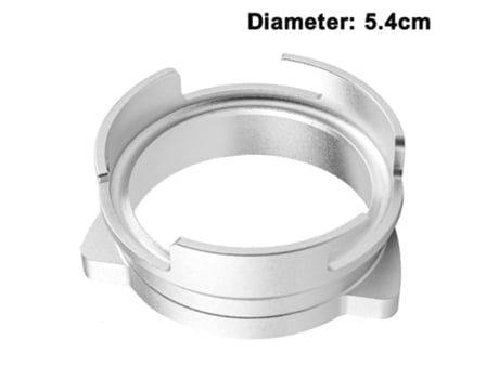 Embudo dosificador manos libres para máquina de café embudo dosificador de 54 mm con gatillo de molinillo estilo 2 ZMDECQNA