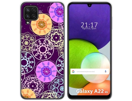 Carcasa Samsung Galaxy A22 4G / M22 TUMUNDOSMARTPHONE Dibujos Multicolor