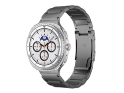 Pulsera para Samsung Galaxy Watch 8 / 8 Classic - Metal con hebilla de carey y tres cuentas integradas