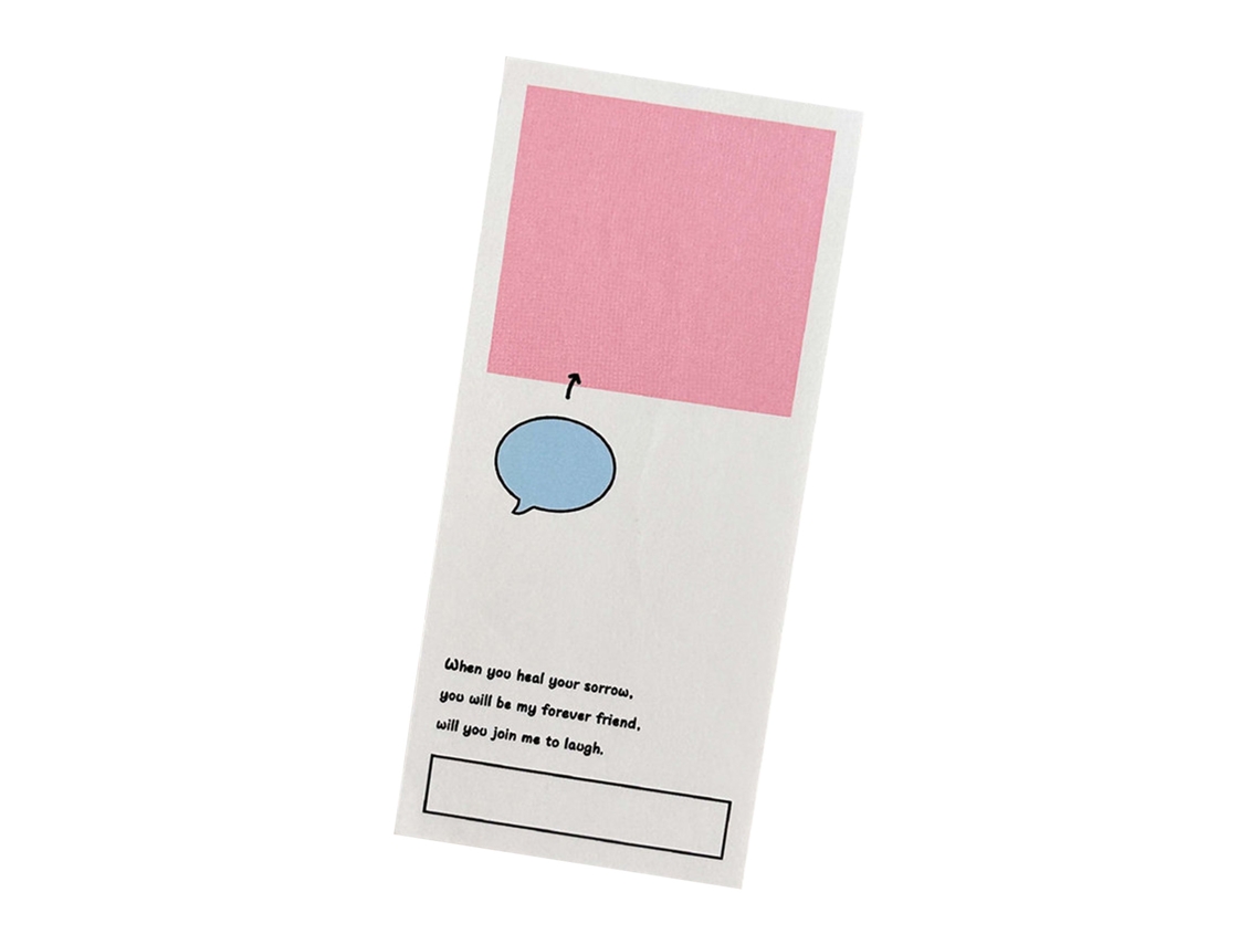 Minicuaderno portátil y bonito de 50x110 mm, ideal como regalo para estudiantes.