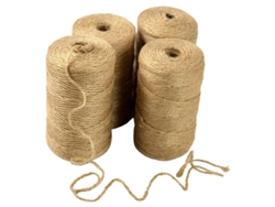 2026altiro-4 Cordeles De Yute Natural De 100 M, Cuerda De Yute De 2 Mm Para Manualidades Y Artes Plásticas.