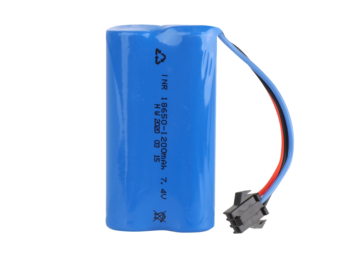 Batería De Litio De Repuesto De 7,4 V Y 1200 Mah Para Coche Teledirigido