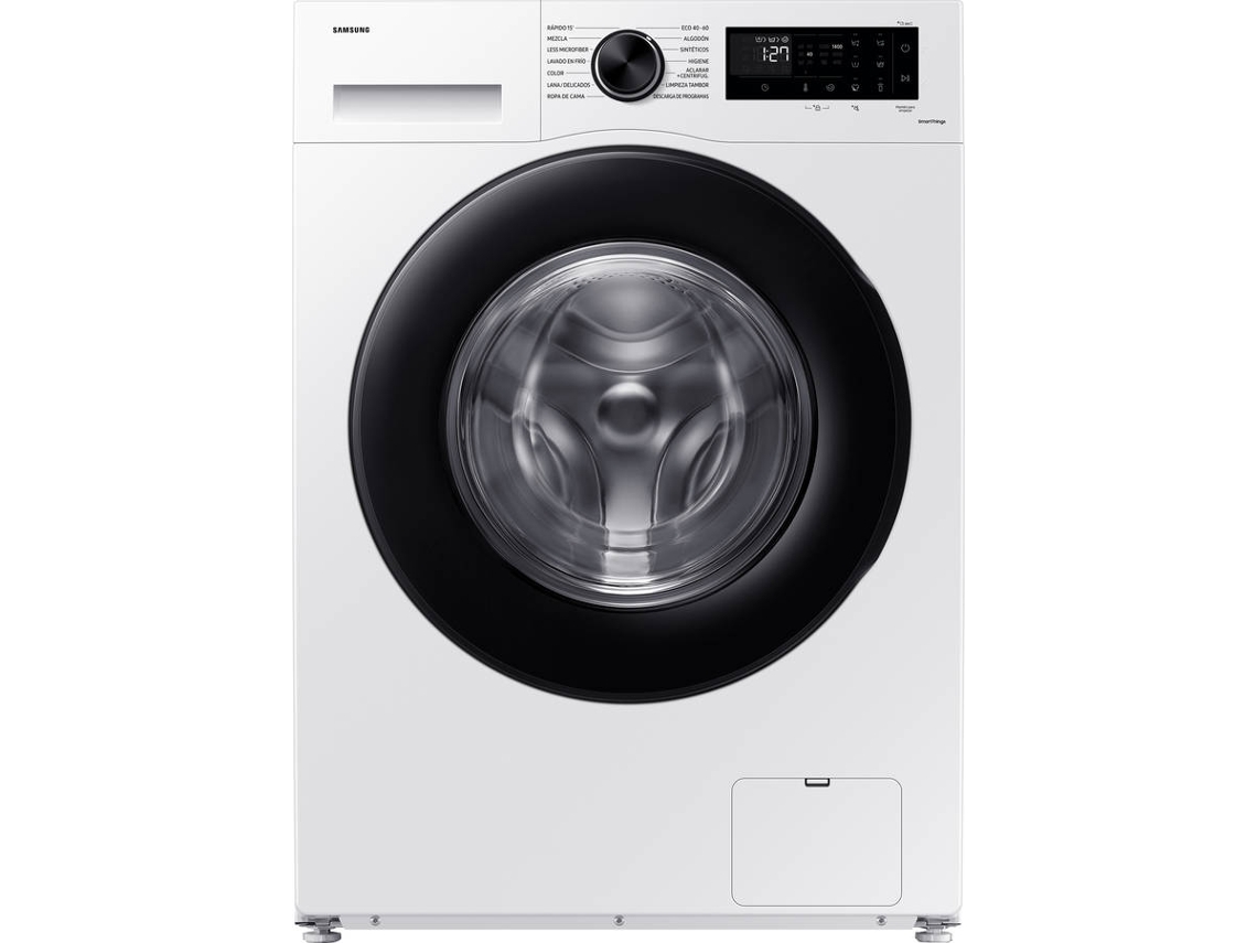 Lavadora Samsung WW80CGC04DAE de carga frontal, 8 kg, 1400 rpm, blanca