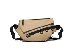 Bolso bandolera para hombre (color caqui), ideal para el trabajo, bolso de hombro sencillo.