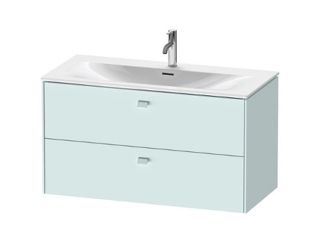 Mueble DURAVIT Brioso bajo lavabo montado en la pared 102,0 x 47,9 cm 2 cajones incl. recorte de sifón y delantal para lavabo Viu 234410