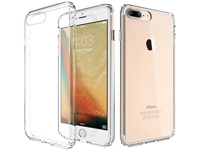 Funda iPhone 7 Plus FAMZ Silicona Transparente