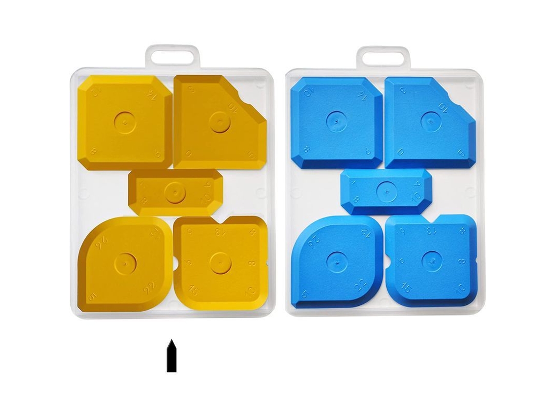 Kit De Mejora Articular Fugset5g Con 5 Almohadillas De Silicona Amarillas Profesionales