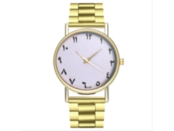 Reloj De Cuarzo Informal Para Parejas Con Brazalete De Acero - Un Regalo Exquisito De Zhoulianfa