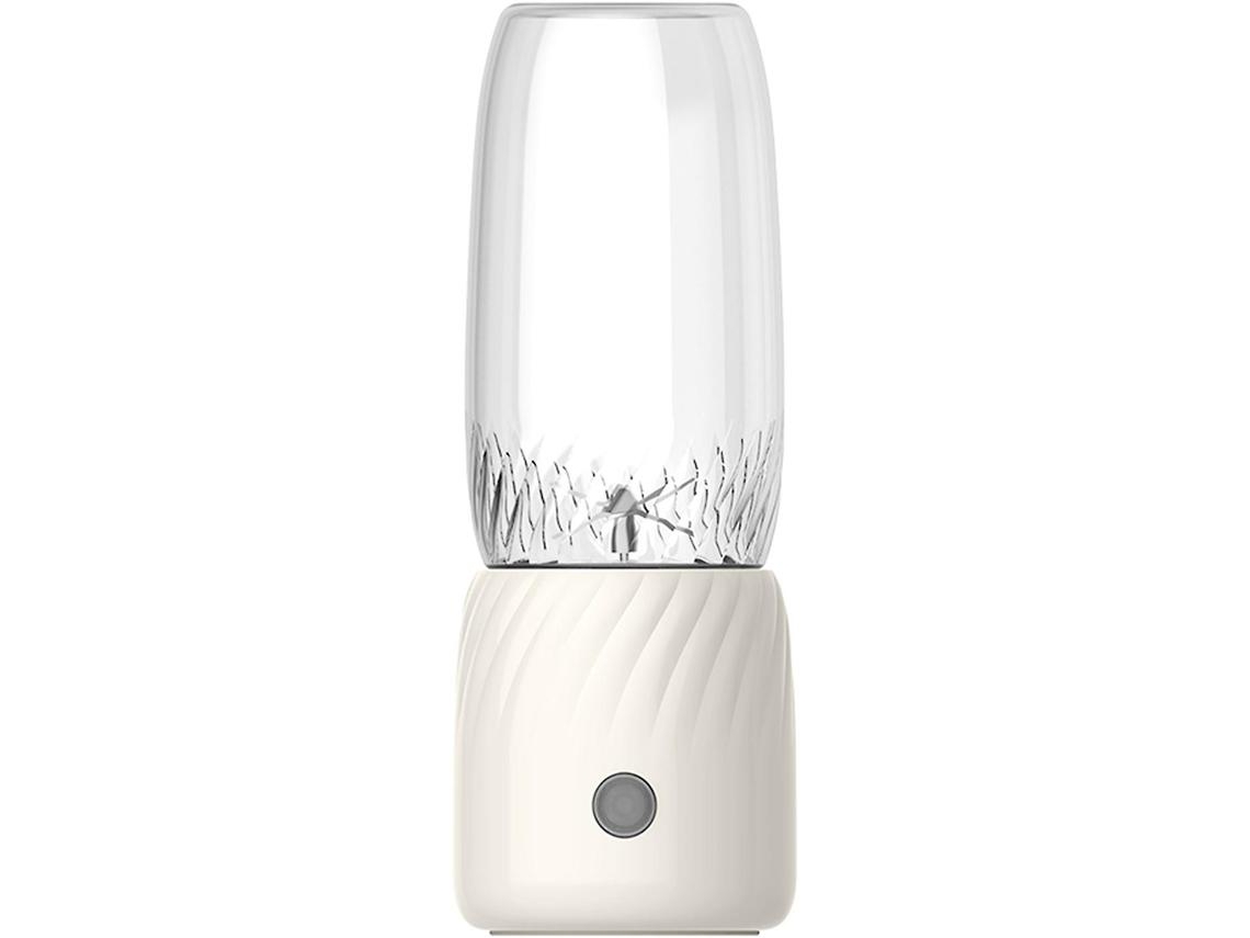 Mini Exprimidor Eléctrico Portátil, Reutilizable, Taza De Jugo De Gran Capacidad, Accesorios De Cocina CHRUI Blanco
