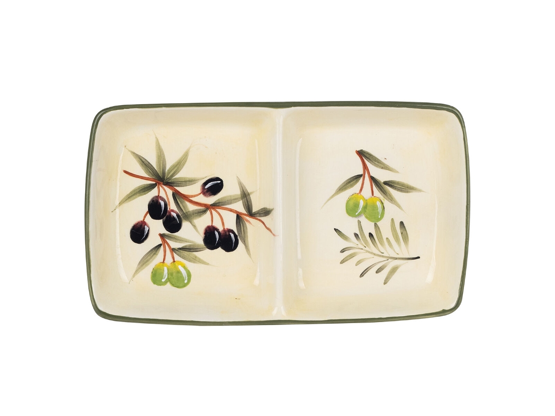 Cuenco SIGNES GRIMALT Olive Dolomita 19,5x4x33 cm