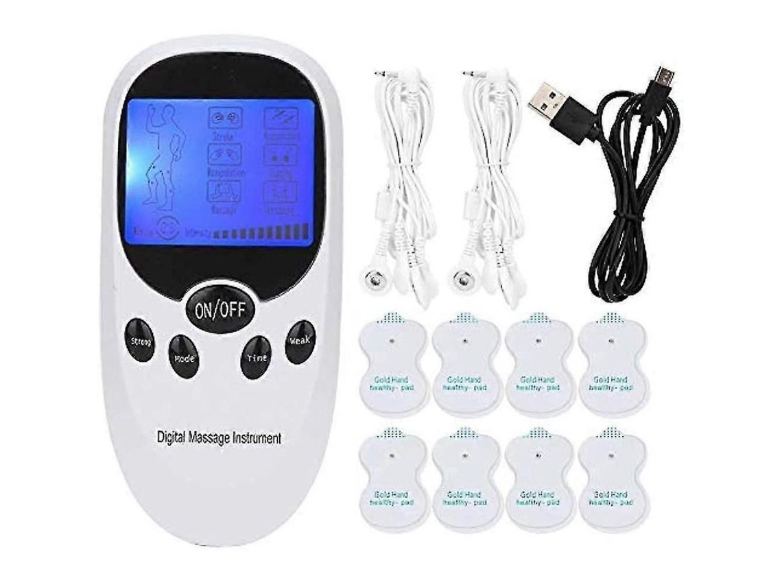Dispositivo De Estimulación Eléctrica Para El Alivio Del Dolor Con 6 Modos Y 4 Electrodos Vch
