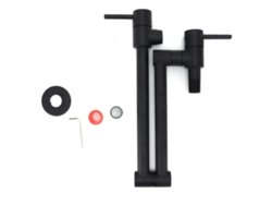 Ducha de pared plegable con 2 asas
