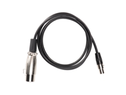 Cable Xlr Hembra A Mini Xlr Hembra De 1 Metro (3,3 Pies) Para Auriculares Y Micrófono Akg K240 K141.