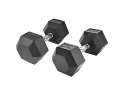 Mancuernas hexagonales 20kg Fitness Tech Set 2 Unidades