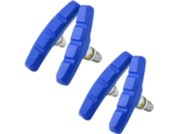Omni-4 Pastillas De Freno V-brake 70mm Para Bicicleta Con Tuercas Hexagonales Y Separadores Conjunto De Bloques De Freno