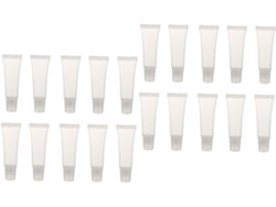 40 Pièces Tube À Presser Récipient Transparent Bricolage Brillant Lèvres Shampooing Conteneur