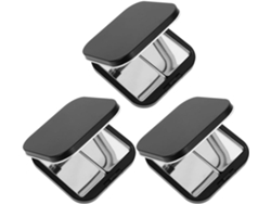 3 Ensembles De Palettes Magnétiques Vides Para Maquillage Plateau Magnétique Abs Y Fer Format Co...